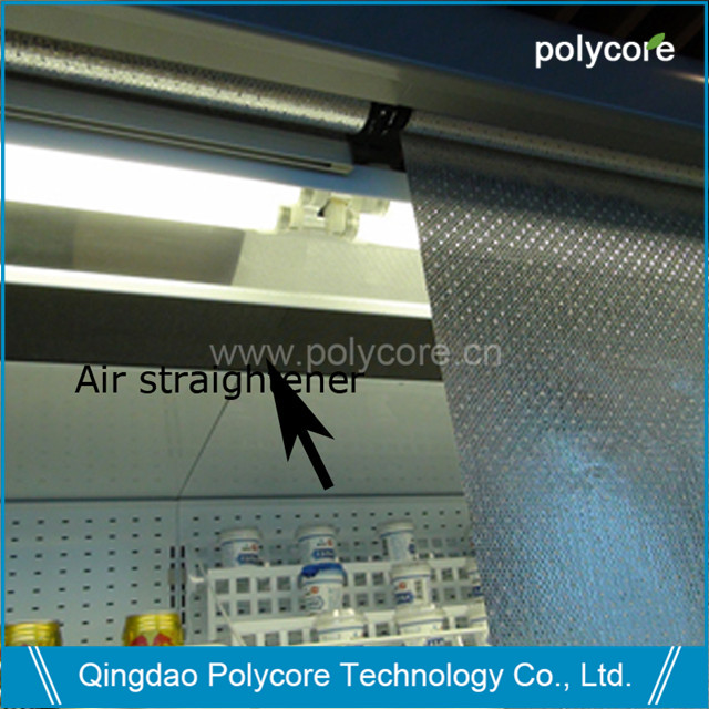 PC honeycomb air flow straightener for commercial refrigeration display ...